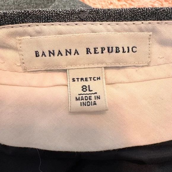 Banana Republic Gray Slim Ankle Trousers - Picture 4 of 9